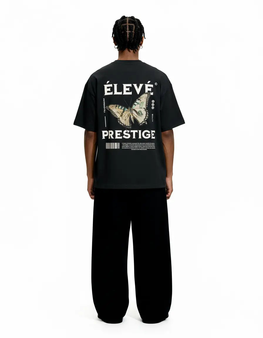 ELEVE Prestige Butterfly T-Shirt Black - ELEVE