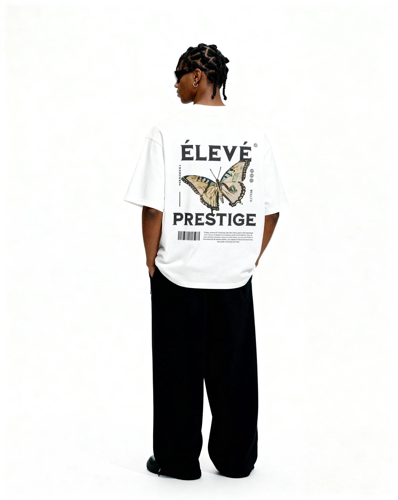ELEVE Prestige Butterfly T-Shirt White - ELEVE