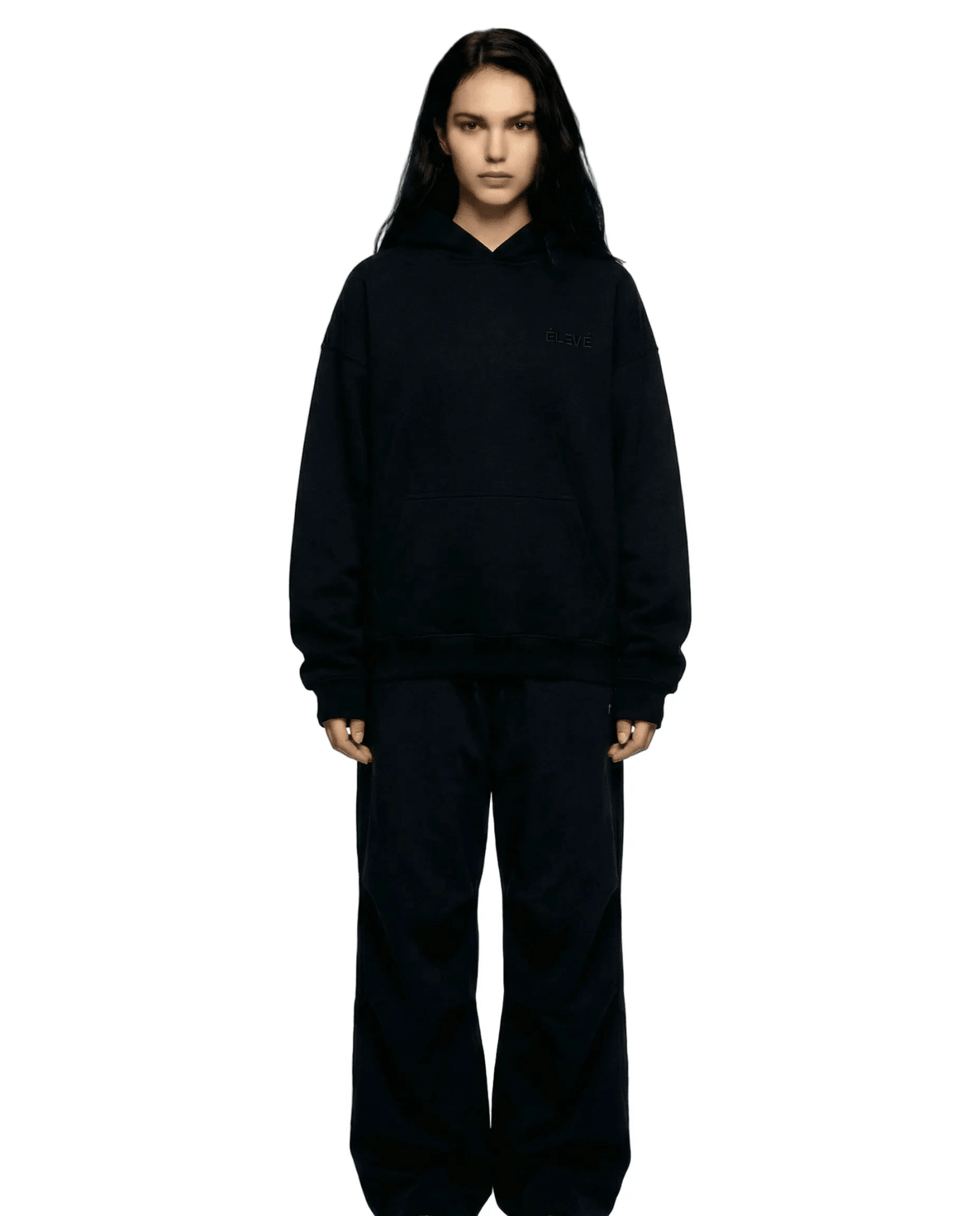 White Prestige Butterfly Hoodie with Oversized Unisex Fit - ELEVE